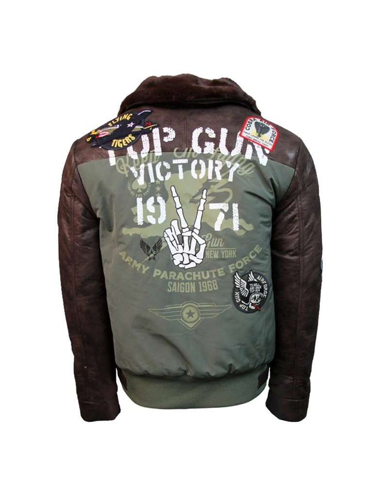 Top Gun Victory Vintage Leather Jacket