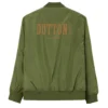 Yellowstone Dutton Ranch Army Greeen Bomber Jacket