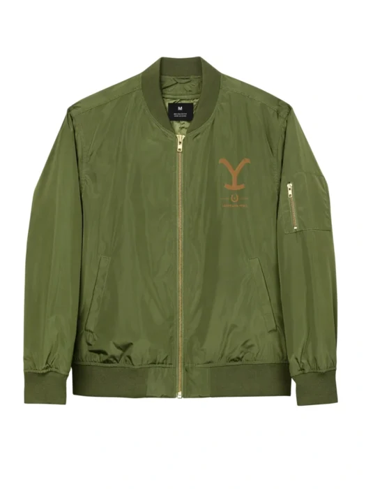 Yellowstone Dutton Ranch Bomber Green Jacket