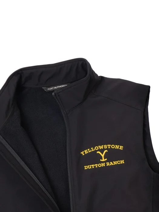 Yellowstone Dutton Ranch Logo Vest