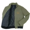 Yellowstone Dutton Ranch Olive Bomber Jacket