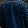 Yellowstone Dutton Ranch Y Logo Denim Jacket