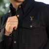 Yellowstone Heavy-Duty Shirt Black Jacket