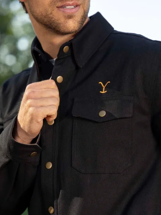 Yellowstone Heavy-Duty Shirt Black Jacket