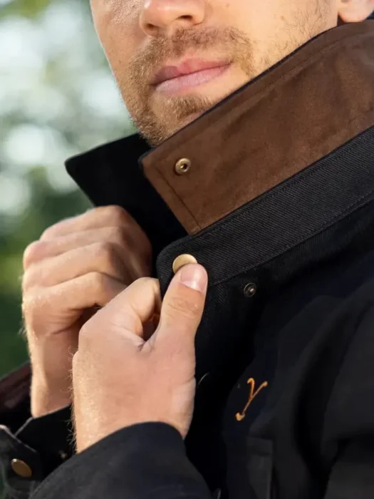 Yellowstone Jacket Brown Collar