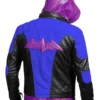 Batman Arkham Knight Leather Jacket Back