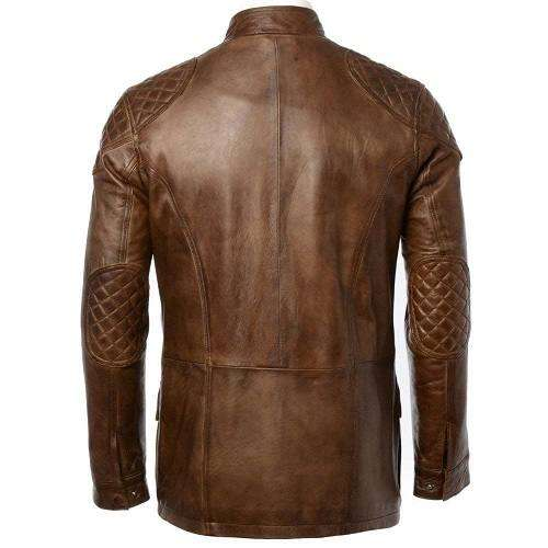 CAFE RACER BROWN MEN’S JACKET