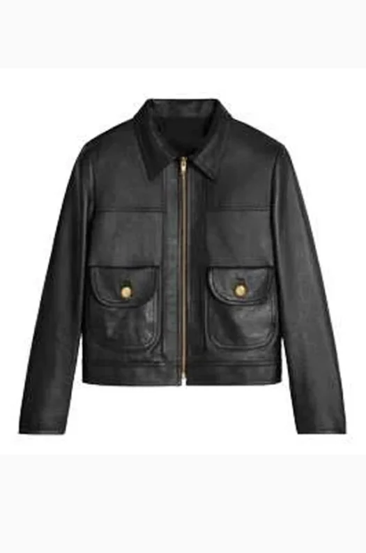 CASUAL TIMELESS TREND LEATHER JACKET WOMEN