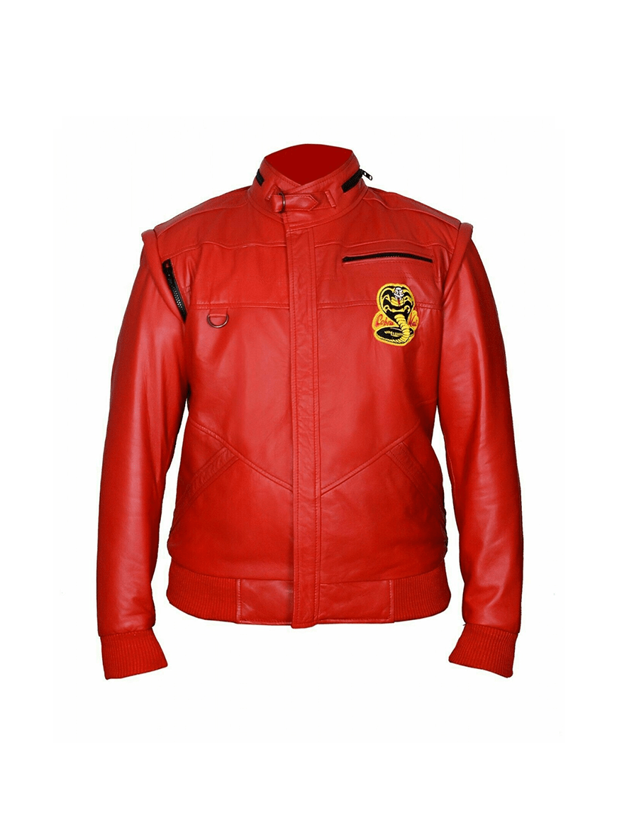 Cobra Kai Karate Kid Johnny Lawrence Leather Jacket