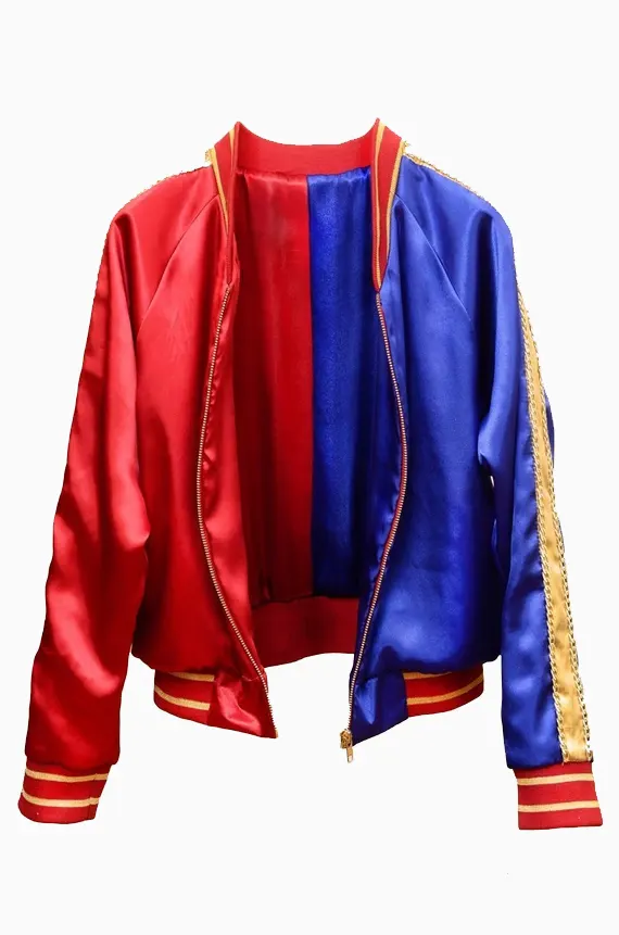 Harley Quinn Suicide Squad satin Jacket