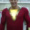 Marvel Shazam as Zachary Levi Leather Jacket