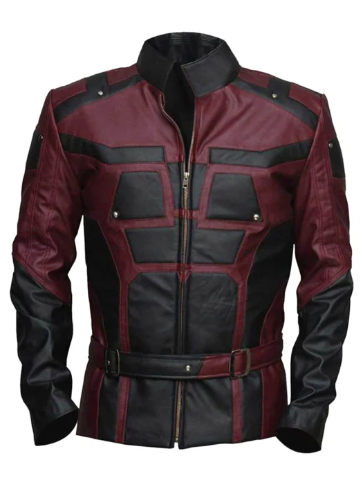 Marvels Daredevil Charlie Cox Leather Jacket