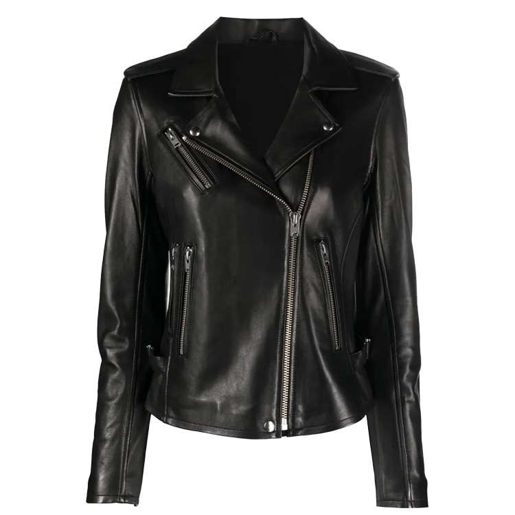 SIGNATURE WOMEN BIKER LEATHER JACKET