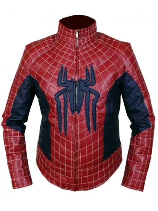 The Amazing Spiderman 2 Leather Jacket