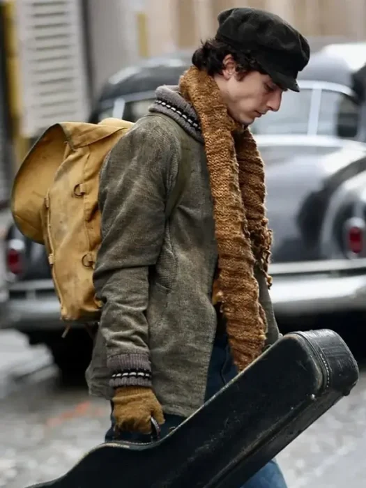 A Complete Unknown Bob Dylan Green Corduroy Jacket