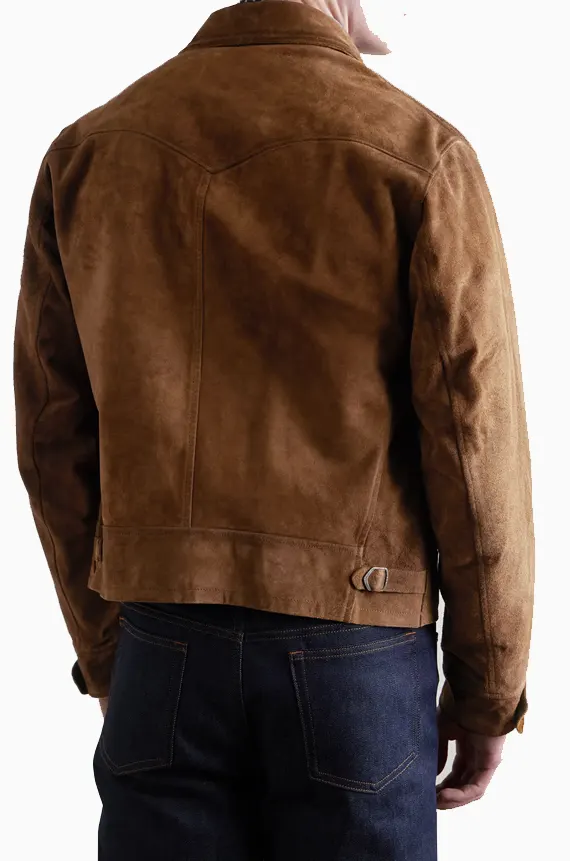 Alston Suede Jacket Back