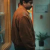 Anoop Desai TV Series Under the Bridge 2024 Raj Masihajjar Leather Jacket