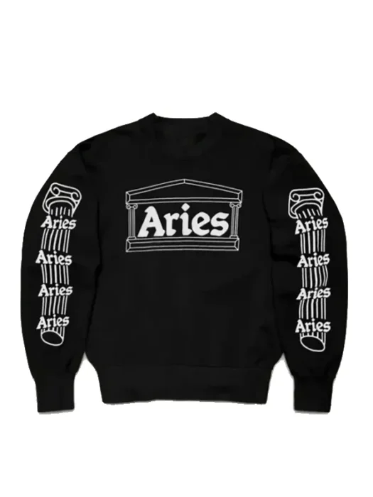 Aries Column black Sweatshirt