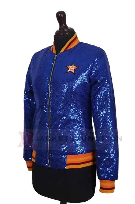 Astros Sequin Jacket