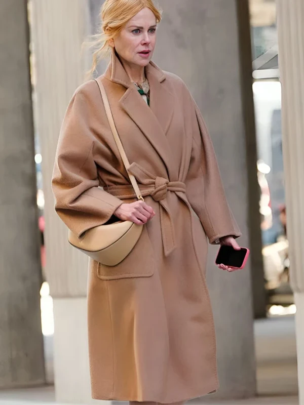 Babygirl 2024 Nicole Kidman Brown Coat