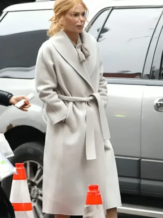 Babygirl Nicole Kidman White Coat