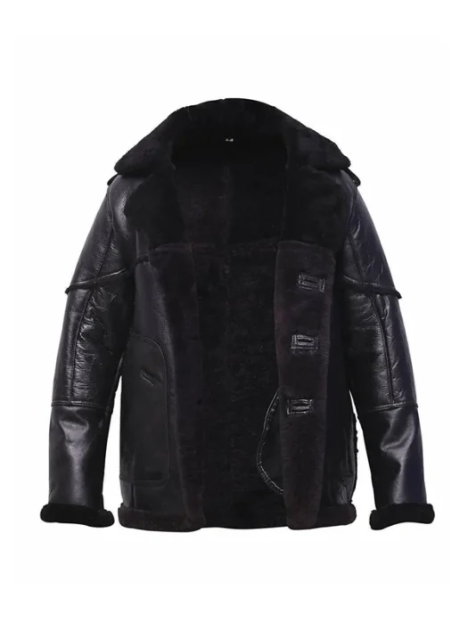 Ben Barnes The Punisher S02 Billy Russo Shearling Coat