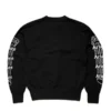 Black Aries Column Sweatshirt