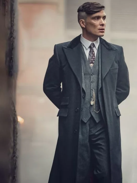 Cillian Murphy Peaky Blinders Black Coat