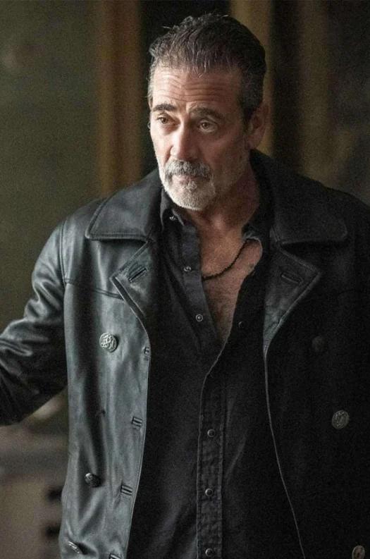 Dead City Negan Smith Black Leather Jacket