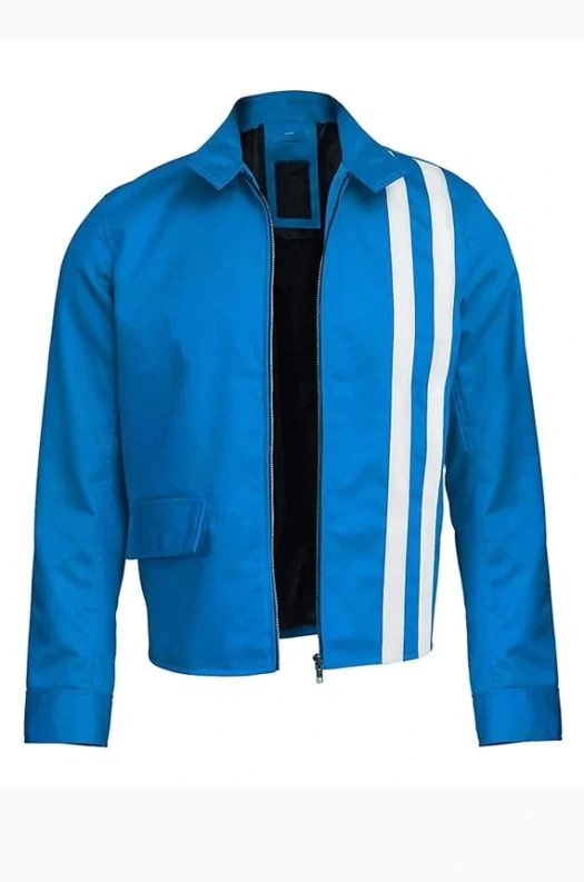 Elvis Presley Blue Speedway Leather Jacket