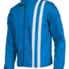 Elvis Presley Speedway Leather Blue Jacket