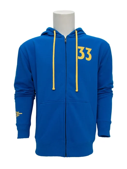 Fallout Vault 33 Zip-Up Hoodie