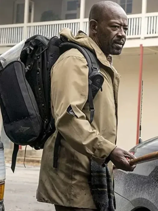 Fear The Walking Dead S04 Morgan Jones Brown Coat