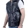 Harley Davidson black Biker Leather Vest