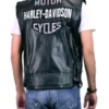 Harley Davidson rider Leather Vest