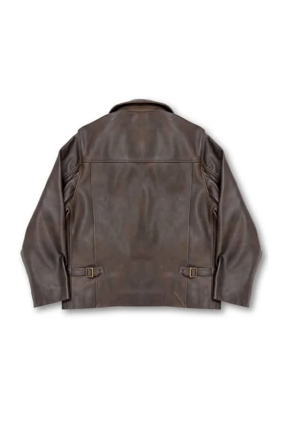 Indiana Jones Vintage Cowhide Leather Brown Jacket