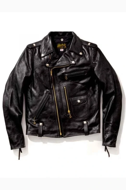 J-24 Buco Black Leather Jacket