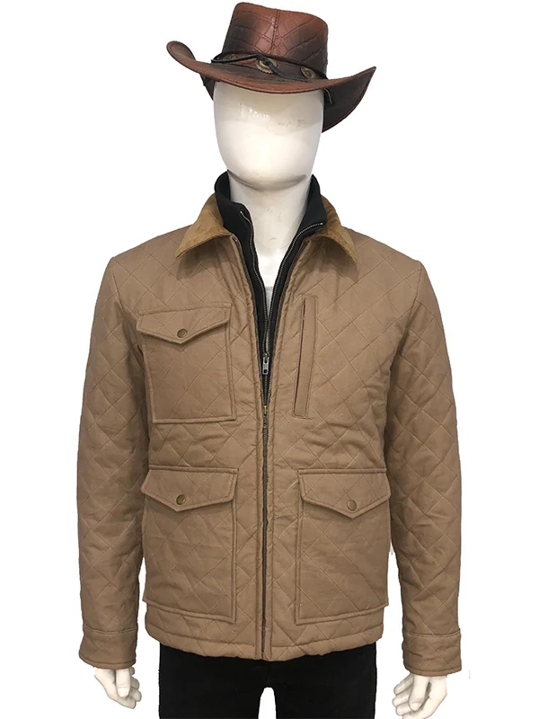 John Dutton Yellowstone Quilted Jacket