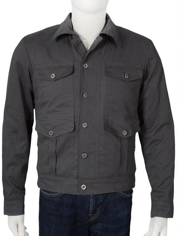 Kevin Costner Yellowstone Grey Jacket