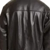 MEN’S BOMBER BLACK LEATHER JACKET