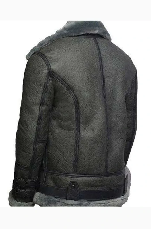 MEN’S GREY WAX JACKET