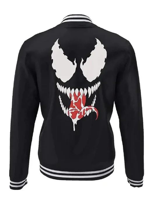 Marvel Comics Venom Face College black Jacket