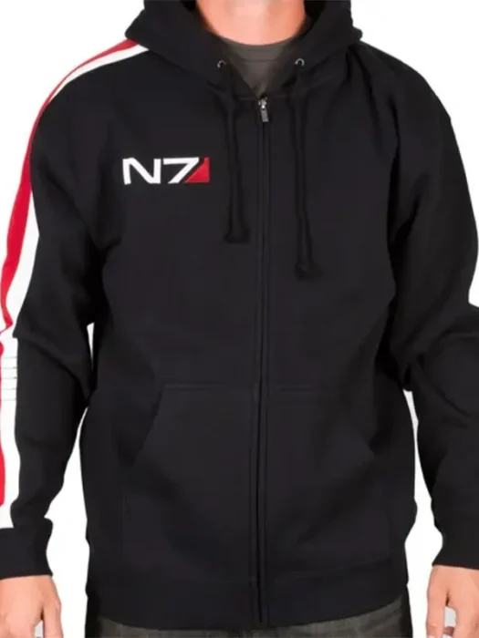 Mass Effect N7 Black Hoodie