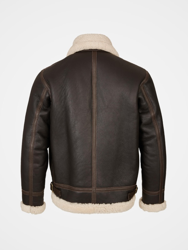 Men’s Classic Shearling Aviator Jacket