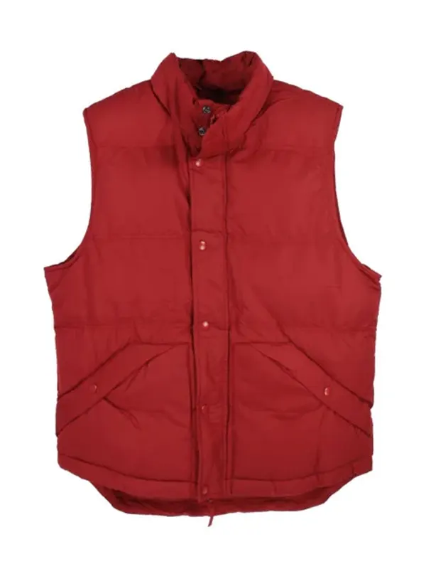 Michael J Fox Back To The Future Red puffer Vest