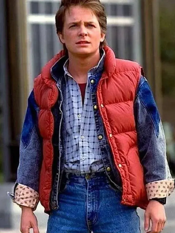 Michael J Fox Back To The Future Vest