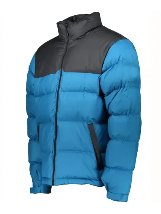 Micheal Ward blue Puffer Jacket