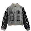 Namesake Grey Varsity Jacket