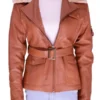 Night at The Museum Amelia Earhart Leather Jacket