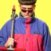 Oliver Tree Let Me Down Pink and Purple Jacket